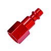 Plews Tru-Flate Tru-Match Aluminum I/M Style Plug 1/4 in. Female 1 pc 12-234R